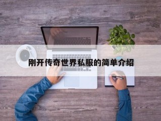 刚开传奇世界私服的简单介绍