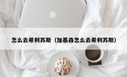 怎么去希利苏斯（加基森怎么去希利苏斯）