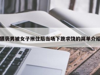 猥亵男被女子揪住后当场下跪求饶的简单介绍