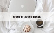 征途养龙（征途真龙养成）