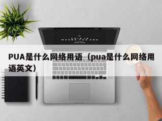 PUA是什么网络用语（pua是什么网络用语英文）