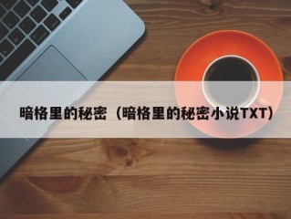 暗格里的秘密（暗格里的秘密小说TXT）