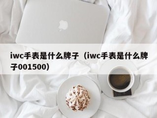 iwc手表是什么牌子（iwc手表是什么牌子001500）