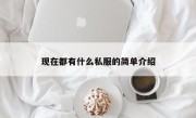 现在都有什么私服的简单介绍