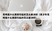 耳鸣是什么原因引起的怎么解决好（青少年耳鸣是什么原因引起的怎么解决好）