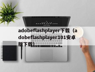 adobeflashplayer下载（adobeflashplayer101安卓版下载）