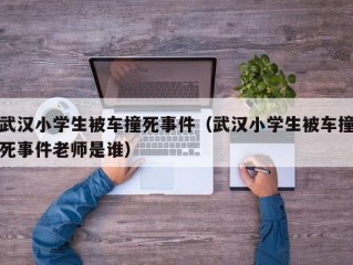 武汉小学生被车撞死事件（武汉小学生被车撞死事件老师是谁）