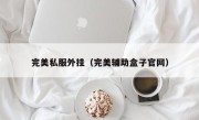 完美私服外挂（完美辅助盒子官网）